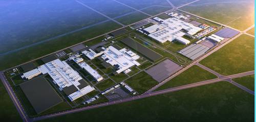 中建三局承建的沈陽華晨寶馬(鐵西廠區(qū))沖壓車間二期機電標(biāo)段項目開工